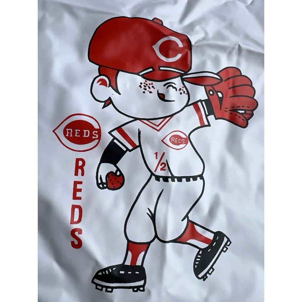 Cincinnati Reds Baseball Baby Bib Nylon MLB